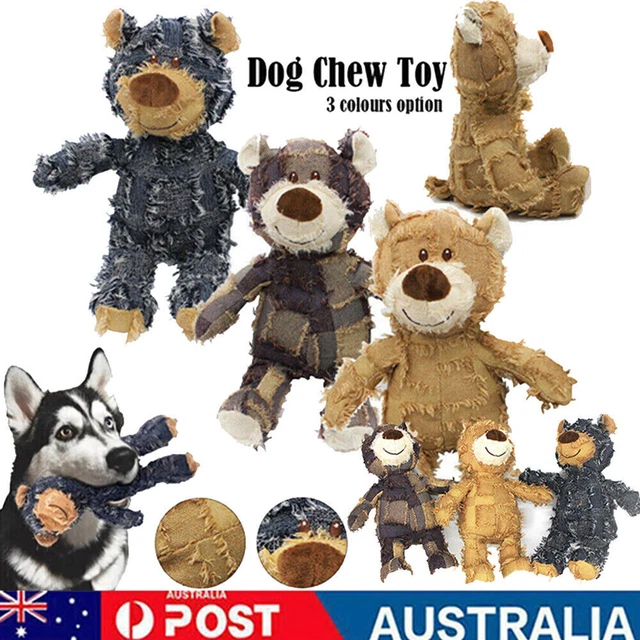 Extreme Bear Dog Toy Indestructible Robust Companion Chewers Chew Toys Training