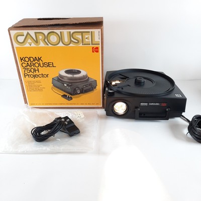 Proyector de diapositivas carrusel para Hanimex la ronde 120 deslice no derrame utilizado una vez en Caja 