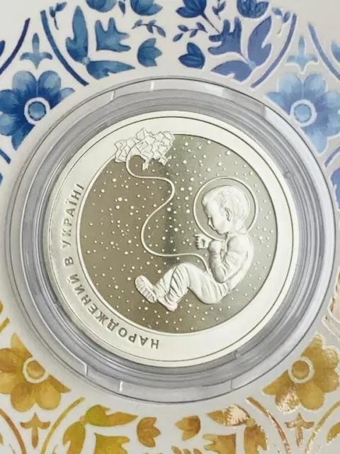 New Coins Ukraine - 5 Hryven 2023 UNC Coin – Born in Ukraine – Matherland