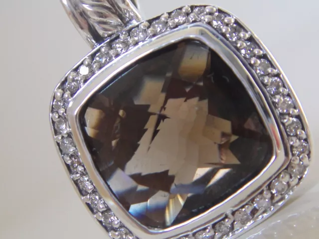 $1150 David Yurman Ss Albion Smoky Quartz Diamond Enhancer $1150 David Yurman Ss Albion Smoky Quartz Diamond Enhancer