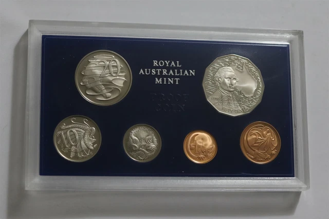 Australia Rare 1970 Proof Set Without Ram Box B41 Cg32