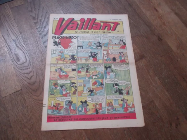 Journal Bd Vaillant Pif 136  1947
