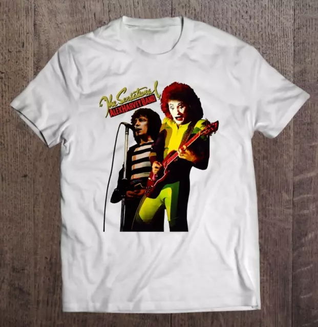 The Sensational Alex Harvey Band Live Tour Shirt White Unisex S-5XL