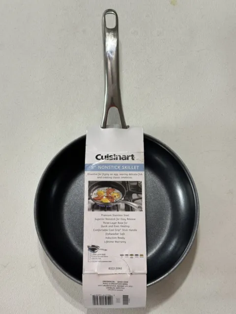 Cuisinart 8322-20NS Classic Stainless Skillet, 8-Inch