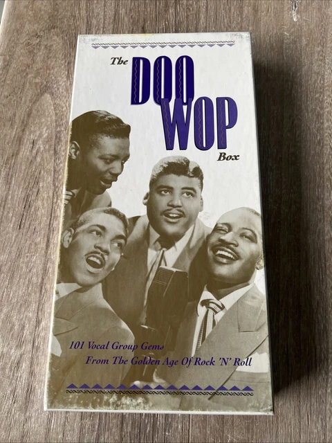 THE DOO WOP Box #1 101 vocal group gems, includes 4 CDs plus