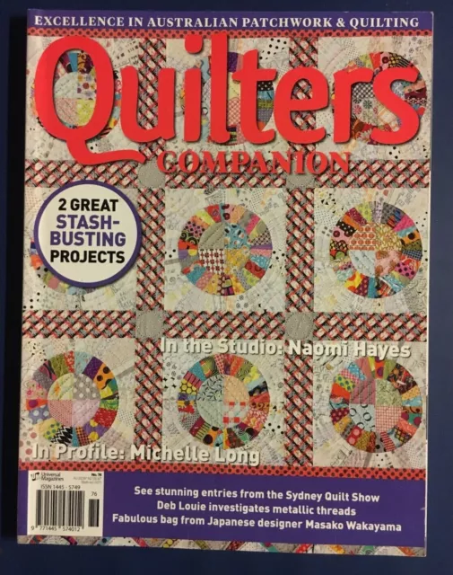 Quilters Companion Magazine - No.76