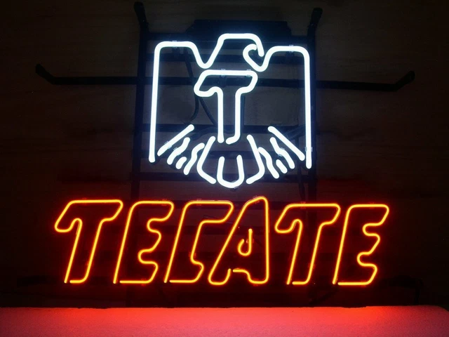 Amy Tecate Light Eagle Neon Light Sign 17"x14"   Artwork  Man Cave