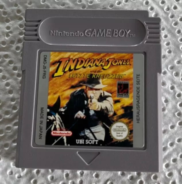 Indiana Jones und der letzte Kreuzzug + Hülle (Spiel für Game Boy)