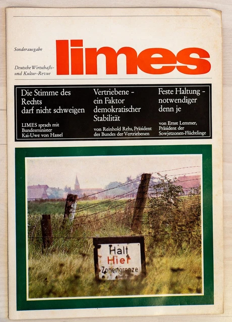 Sonderausgabe Limes deutsche Wirtschafts- und Kultur Revue