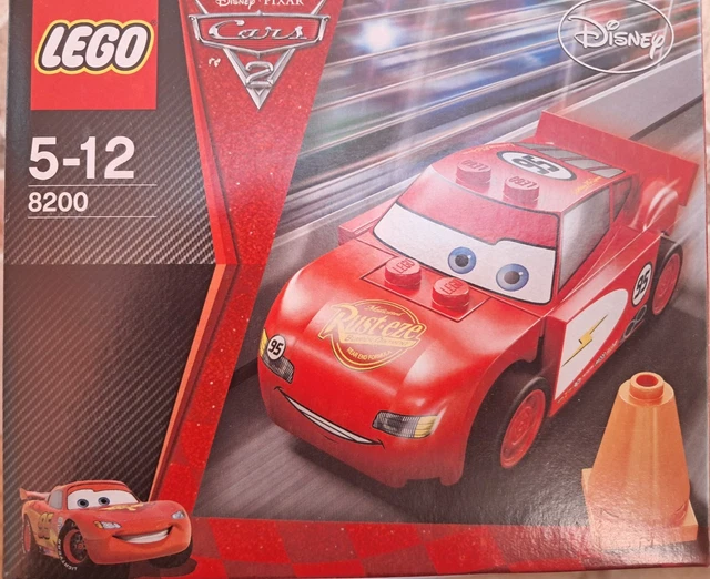 LEGO DISNEY PIXAR CARS 8200 LIGHTNING McQUEEN RADIATOR SPRINGS ...