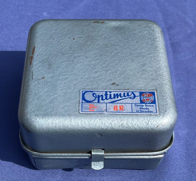 Optimus 8R Camp Backpack Hiking Compact Stove Burner Sweden