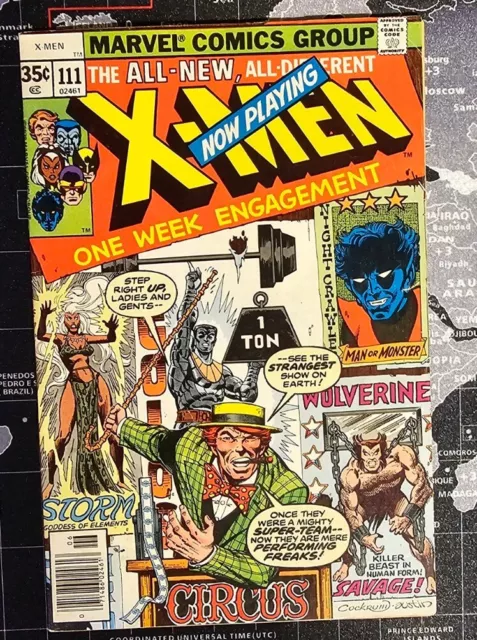Uncanny X-Men VOL.1 #111 Bronze Age Chris Claremont Marvel Comics 1978