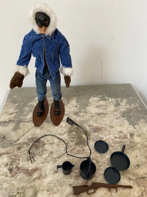 Selten Big Jim Kommando Pilot Ref. 2242 Loose + Zubehör Mattel 1984 No Popy
