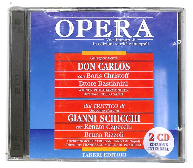 EBOND Verdi Puccini Don Carlos Gianni Schicchi (2dischi)EDITORIALE CD CD100850