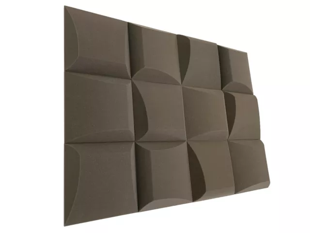 Advanced Acoustics 12" (305mm) AeroFoil Acoustic Studio Foam 12 Tile Pack 12sqft