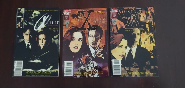 X-Files Topps Comics Season 1 Adaptations! Space! Fire! + Fight the Future!