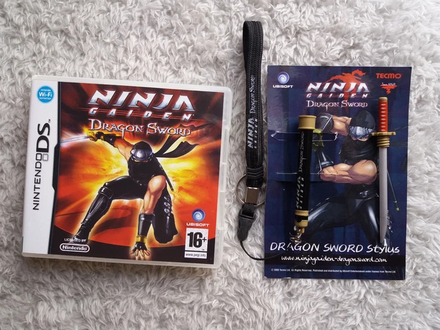 RARE NINJA GAIDEN Dragon Sword DS including Sword Stylus!, DS. Tested