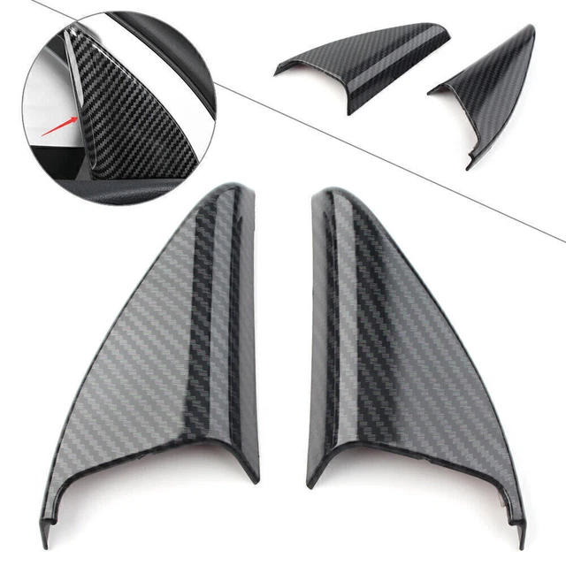 Carbon A Pillar Window Triangle Frame Cover Trim For Benz A-Class A220 W177 2019