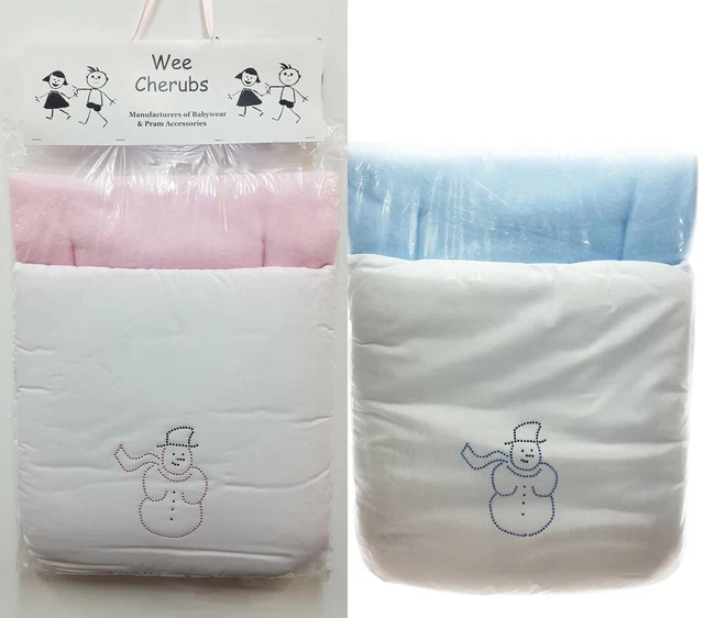 Pink Blau UNIVERSAL FUSSMUFF PASST KINDERWAGEN BUGGY KINDERWAGEN BABY GEMÜTLICHE ZEHEN