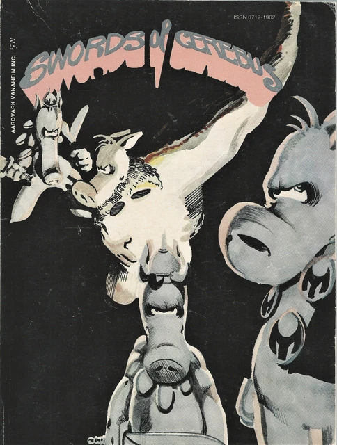 Swords of Cerebus SET Issues #1 - #6 Aardvark Vanaheim Press Dave Sim 1981 -1984 2