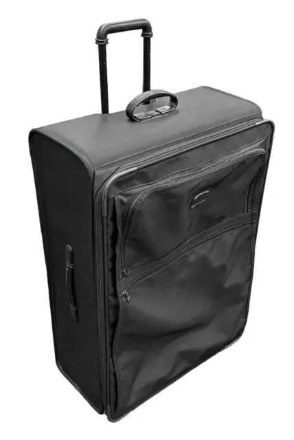 Tumi 2247D3 ~ Black Expandable Upright Wheeled Rolling Luggage ~ 33x22x12