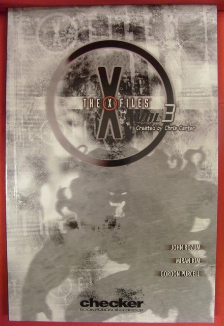 X-Files Vol.3 Checker Tpb Comic 1St Print Carter Rosum Petrucha Kim 2006 Nm New