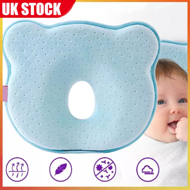 Baby Pillow 3D Head Shaping Newborn Memory Foam Infant Pillow Prevent Flat Head