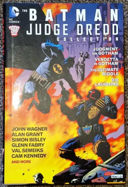 The Batman Judge Dredd Collection HC (First Print) RARE OOP 2000AD 9781401236762