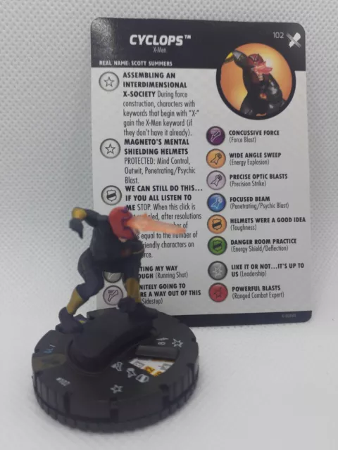 Marvel Heroclix X-Men Regenesis 102 Cyclops Limited Edition