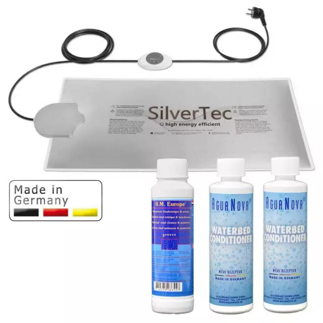 Letto Acqua Riscaldamento Carbonio Tbd SilverTec 200W + 2 Condizionatori + Pulitore Vinile