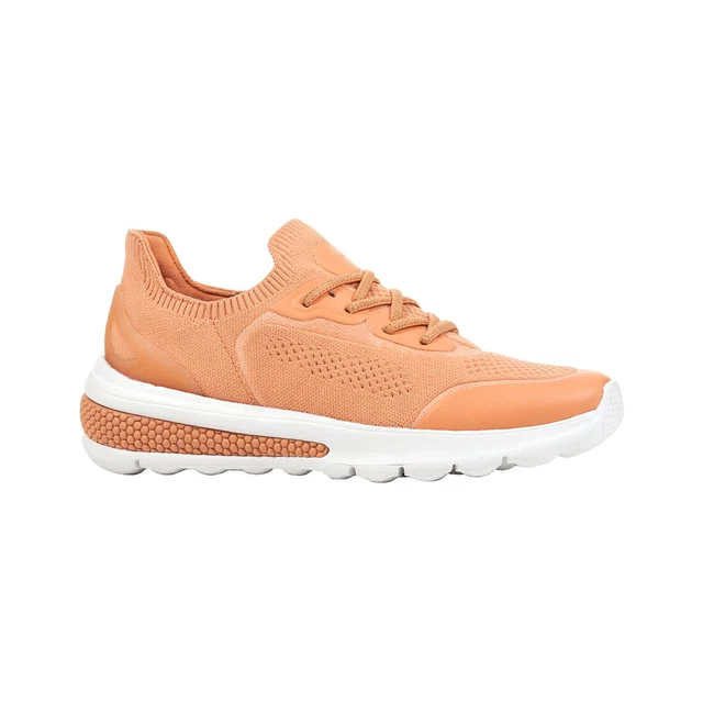 Geox Spherica Actif Chaussures pour Femmes Sneakers Été Tissu Sportif Casual