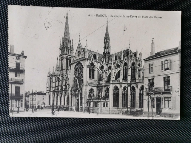 CPA 54 NANCY - Basilique Saint-Epvre et Place des Dames