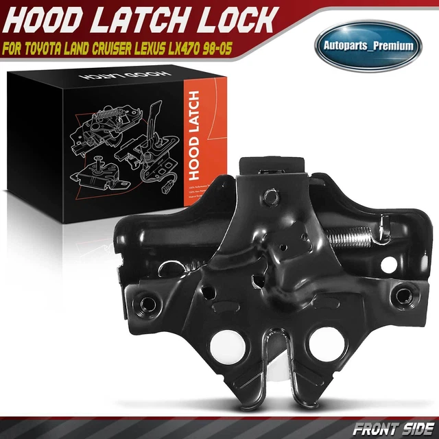 1998-2007 Lexus UZJ100L LX470 Front Left & Right Hood Hinge Set of 2 main image 0