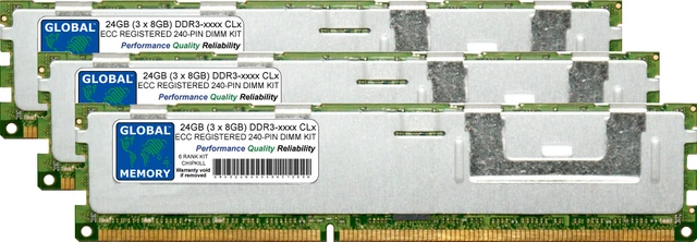 A-Tech 32GB Kit (4x8GB) DDR3/DDR3L 1066MHz PC3L-8500R ECC