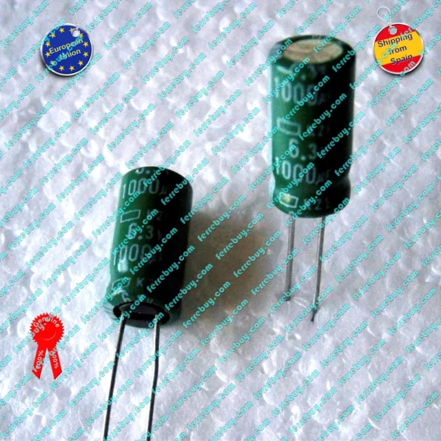 4Pz - Radial Electrolytic Capacitor 100uF to 820uF 6.3V