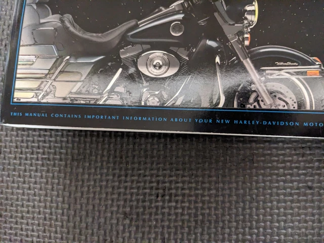 OEM Harley Davidson 2001 FLT Models Owners Manual FLHTC FLHT FLHT ROAD KING
