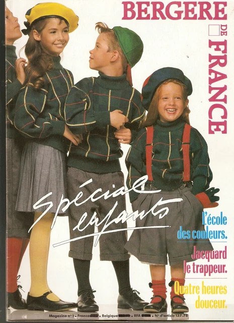 Lot De 7 Catalogues Tricot Bergère De France - Collection 1988 à 1993