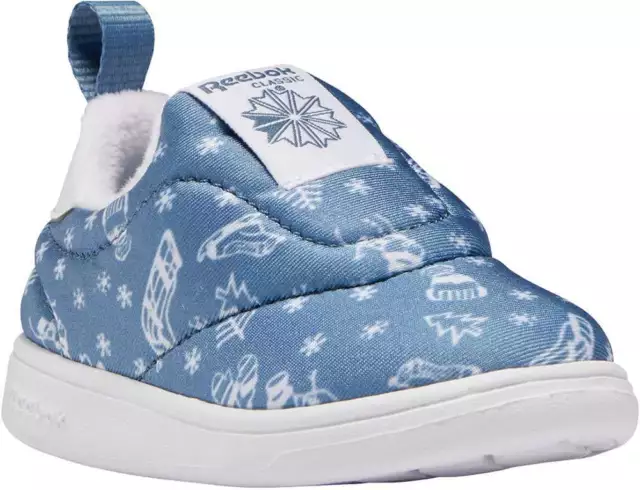 Reebok Toddler Boy's Club Slip On IV [ Blue ] Fashion Sneakers - G57490