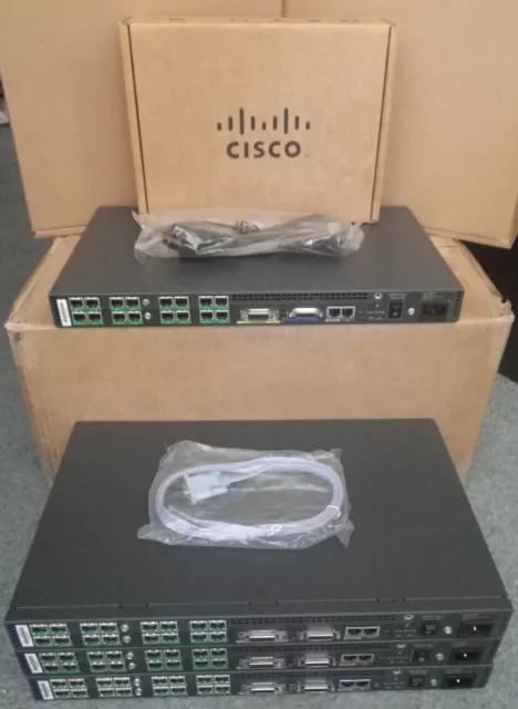 Cisco 2511-RJ Routeur Accès Terminal Serveur AS2511 16/16 Ccnp Ccie 1-YR