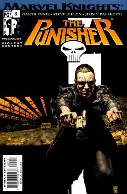 The Punisher #5 (2001) Vf/Nm Marvel Knights*