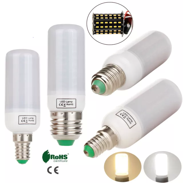 LED Corn Bulb Light E27 E14 5W 7W 8W 9W 15W 110V 220V 4014 SMD Milky White Lamp