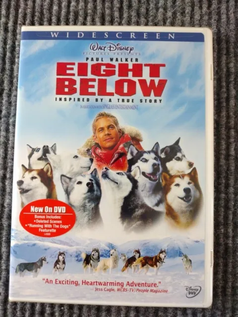 Eight Below (DVD, 2006, Widescreen) Paul Walker NEW Sealed