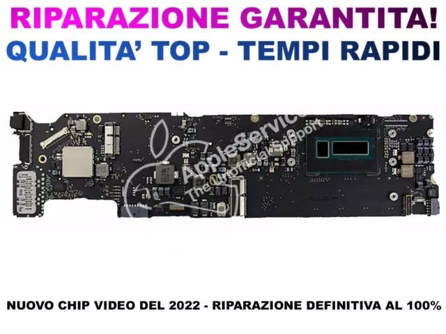 ✅ RIPARAZIONE SCHEDA LOGICA e VIDEO APPLE Macbook Air A1466 820-00165 ✅