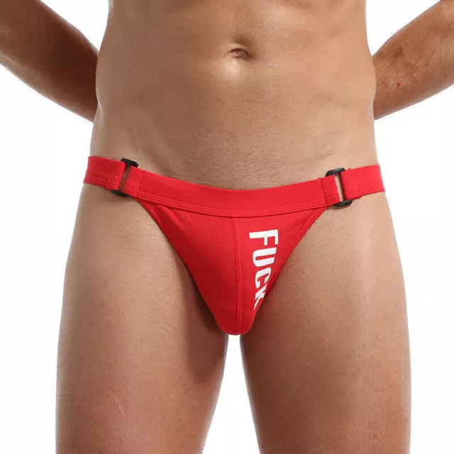 Thong Mens JOCKMAIL Sexy Underwear Jock Jockstrap String Underpant Strap Briefs