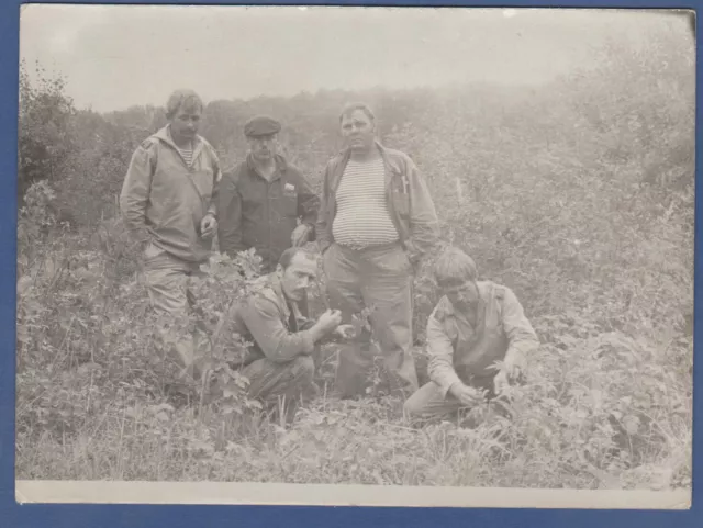 Beautiful Guys in Nature, Cute Boys Soviet Vintage Photo USSR