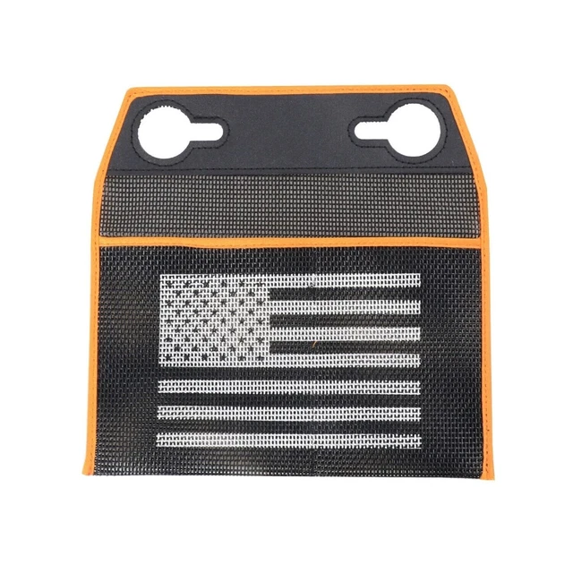 1x Console Side Organizer Passenger Handle Storage Bag For 2021-2022 Ford Bronco
