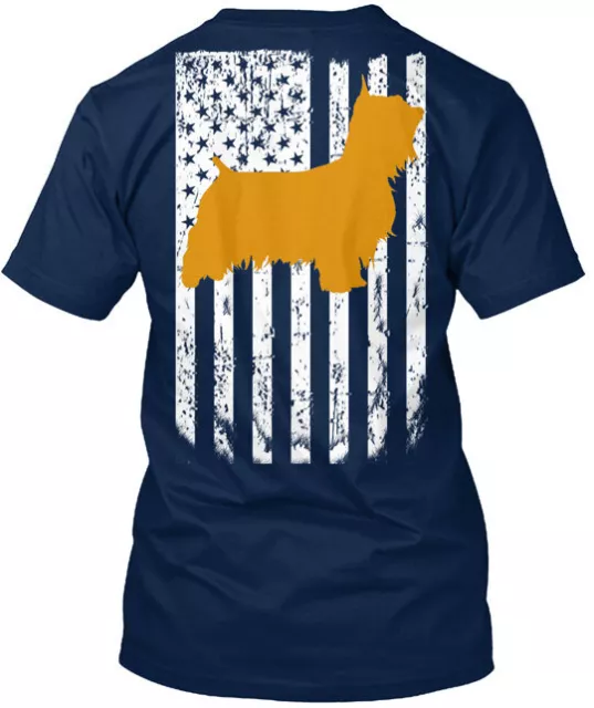 AUSTRALIAN SILKY TERRIER Flag T-Shirt Made in the USA Size S to 5XL $22 ...