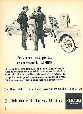 Publicite Advertising 015  1956  Renault   Dauphine