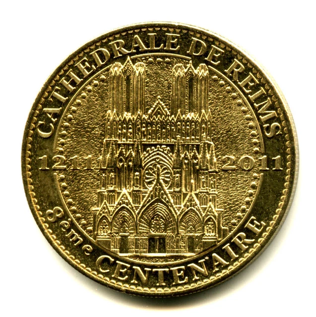 51 REIMS Cathédrale, 8ème centenaire, 2011, Arthus-Bertrand