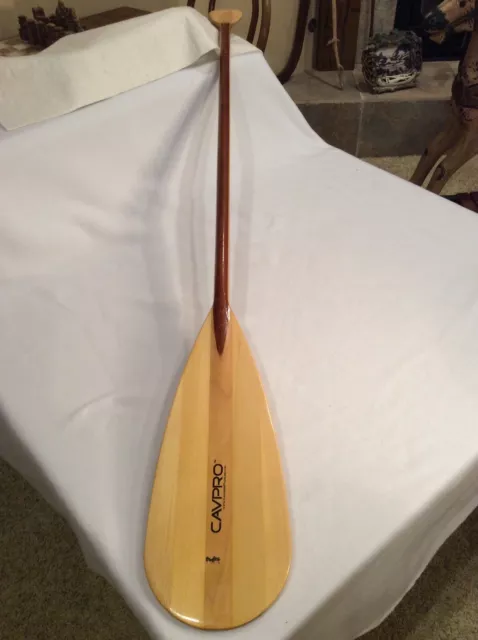 NEW-2- Economy Wood Boat Canoe Paddles Set of 2 Ready to Use! CHOOSE SIZE